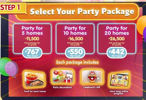 jollibee party package 2022 philippines.